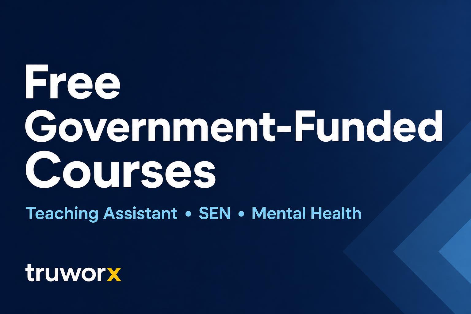 Free Level 2 Teaching Assistant Course | 100% Online | Truworx